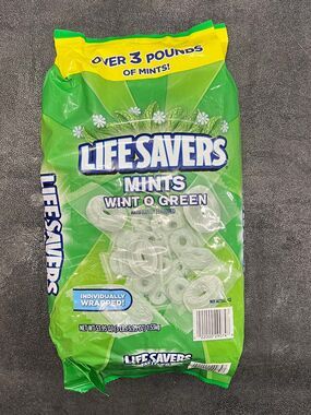 Life Savers Wint-O-Green Mints Hard Candy, 3 lbs.